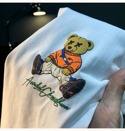 Bear Printed Graphic Tee